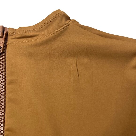 SKIMS Swim Long Sleeve One Piece Almond Large - Picture 14 of 14